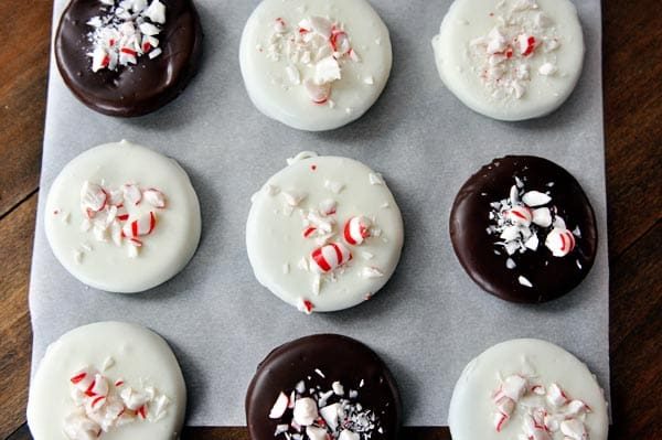 Homemade Thin Mint Cookies