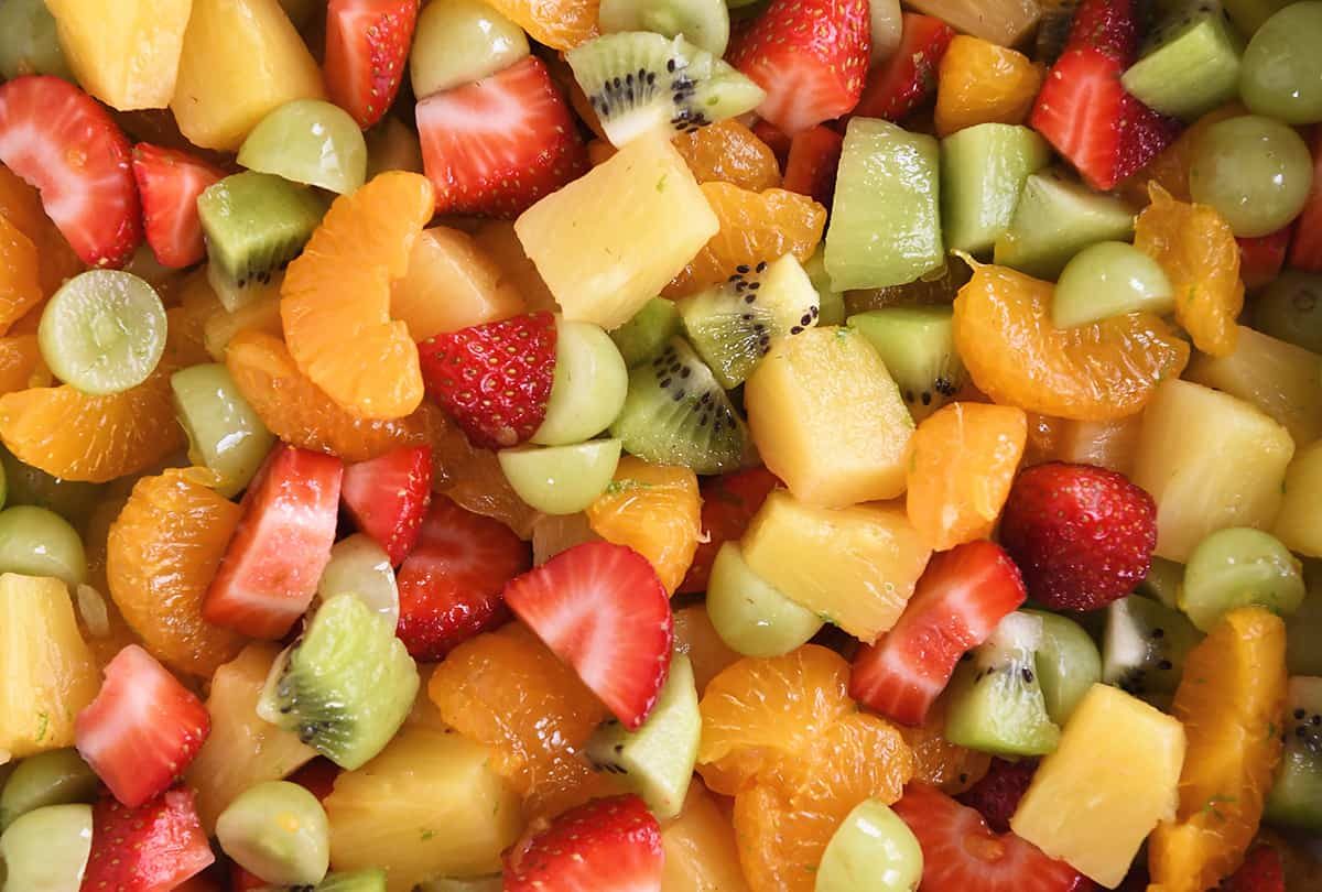 Honey Lime Fruit Salad