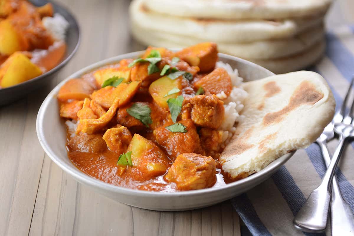 Instant Pot Indian Butter Chicken and Potato Curry