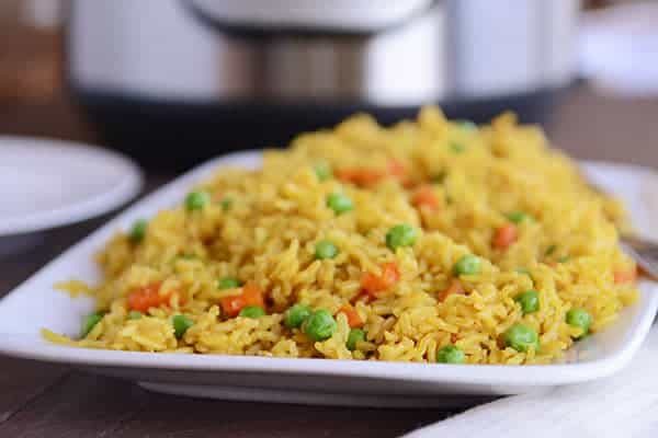 Instant Pot {Pressure Cooker} Indian Vegetable Rice