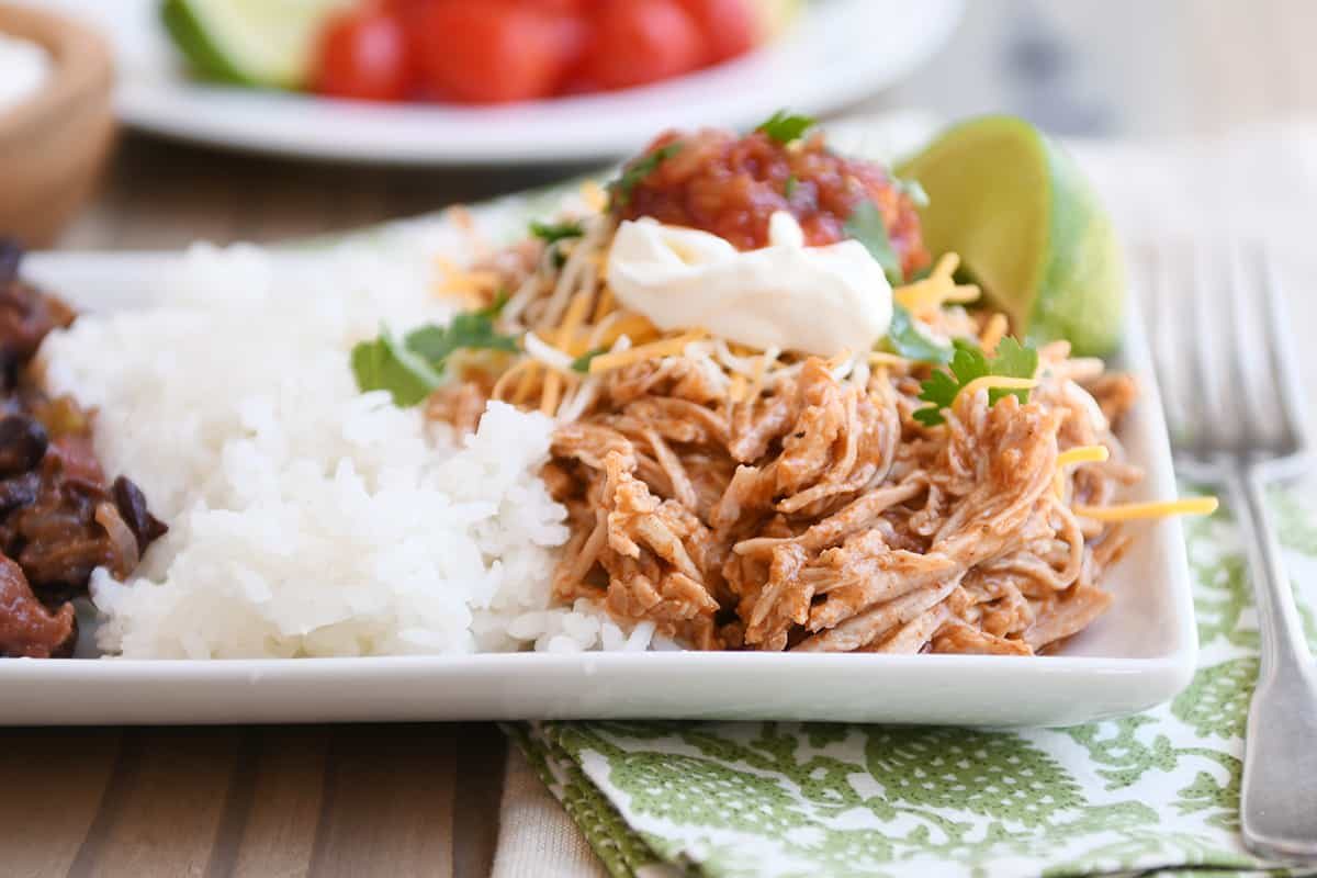 Instant Pot Mexican Pork {Slow Cooker Directions}