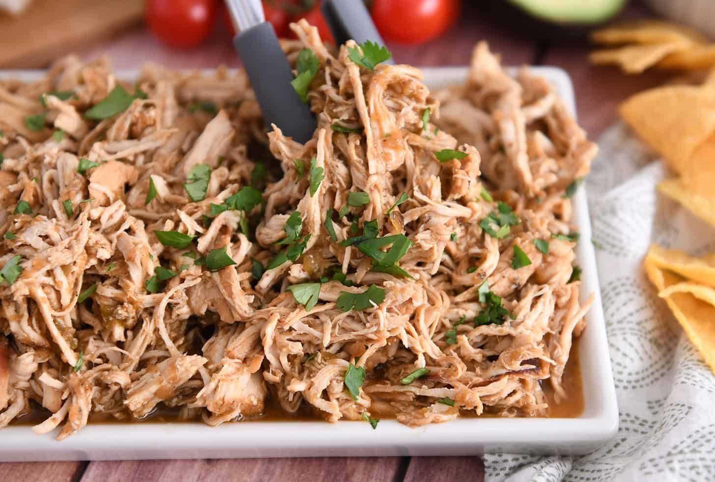 Instant Pot Salsa Verde Chicken