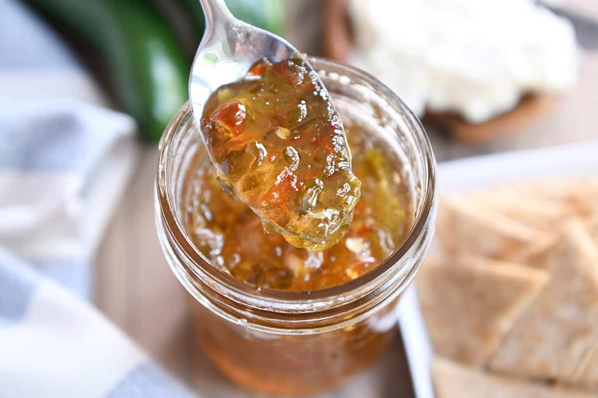 Jalapeño Jelly {a.k.a. Hot Pepper Jelly}