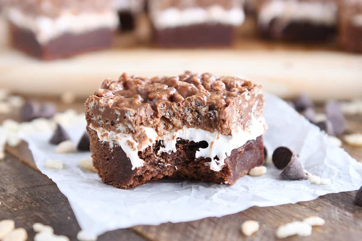 Killer Crunch Brownies