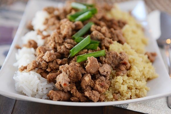 Korean Beef and Rice {Or Quinoa}