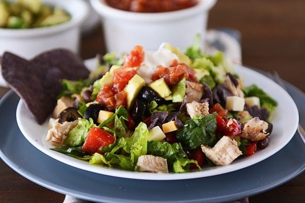 Mexican Chopped Chicken Salad