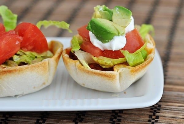 Mini Taco Cups