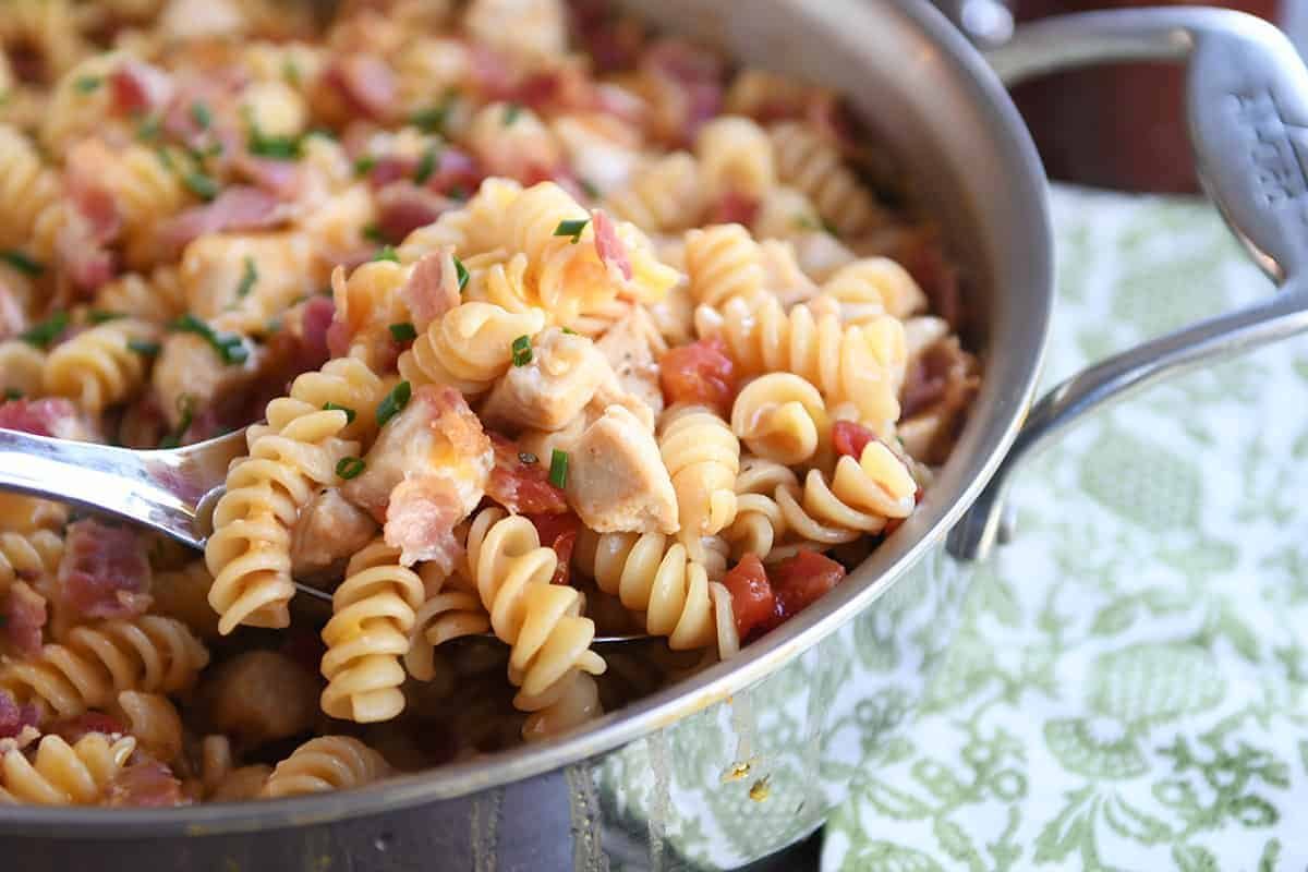 Monterey BBQ Chicken Pasta