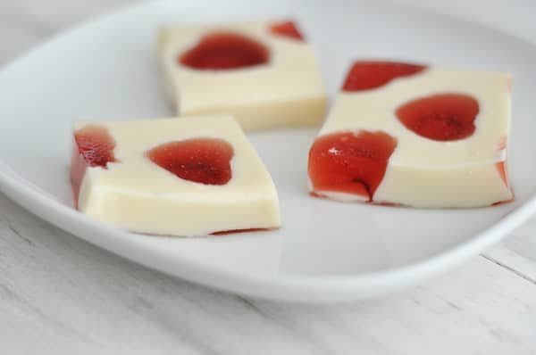 Mosaic Heart Jello Jigglers
