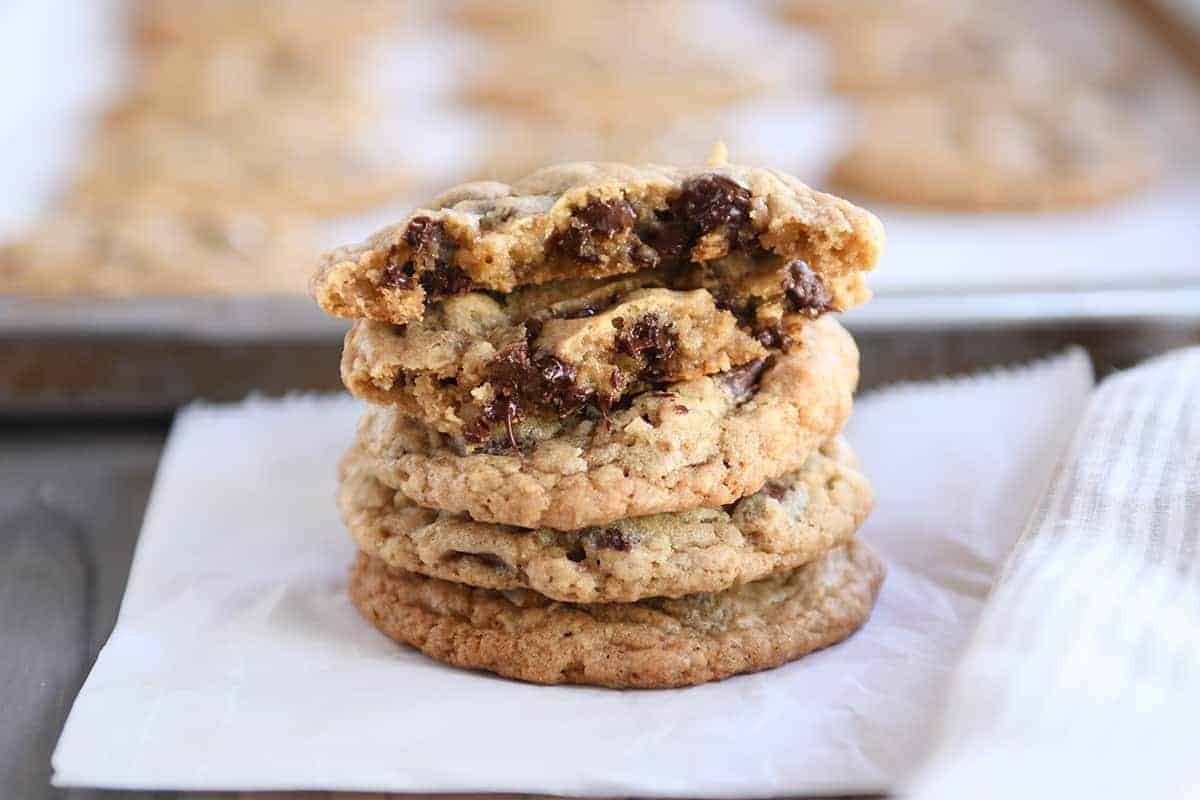 Chewy Oatmeal Chocolate Chip Coconut Cookies {My Favorite Cookie}