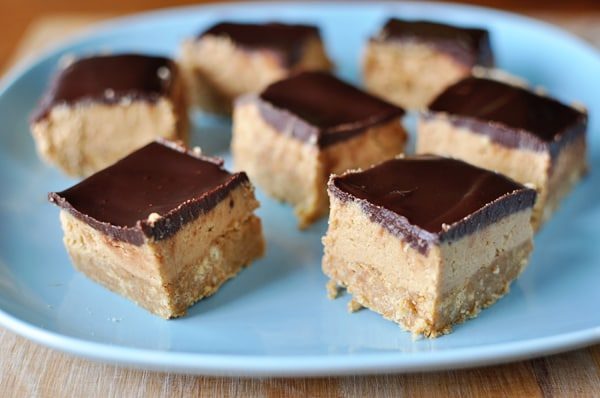 No-Bake Peanut Butter Chocolate Bars