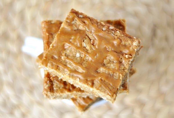 Oatmeal Butterscotch Bars