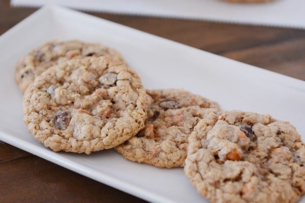 Chocolate Chip Oatmeal Butterscotch Cookies