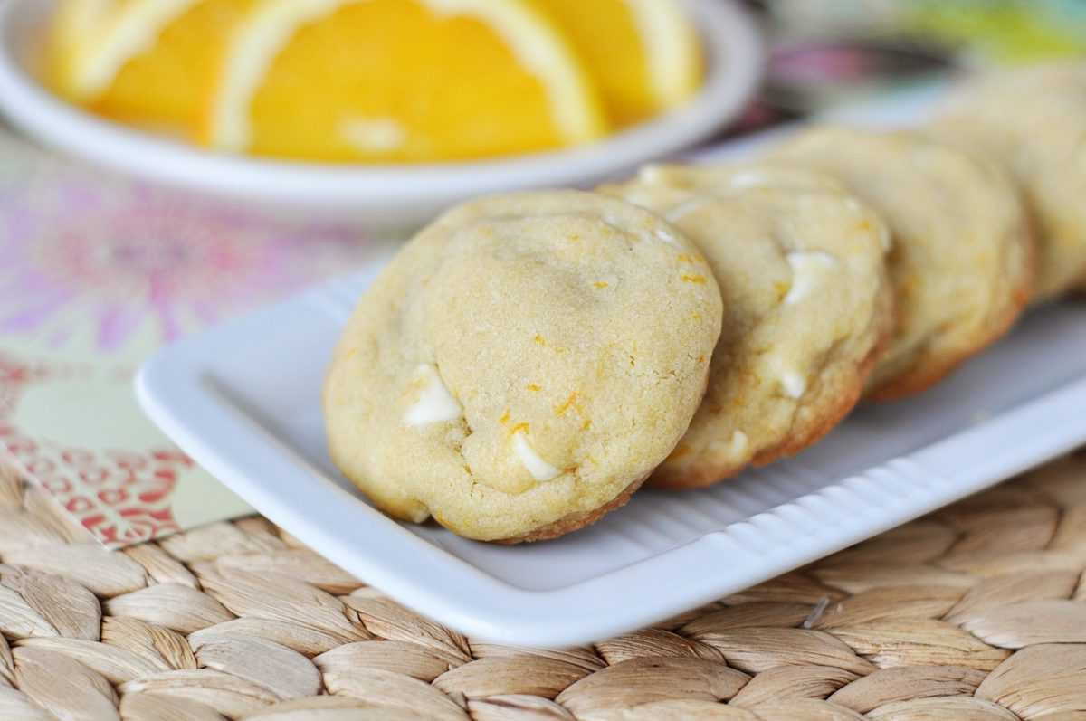 Orange Creamsicle Cookies