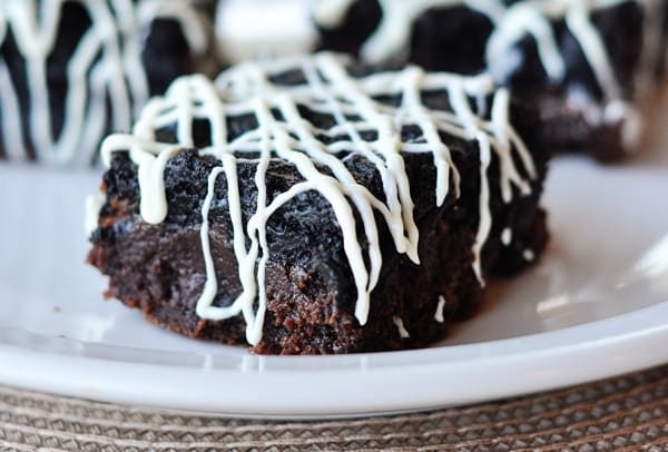 Oreo Truffle Brownies