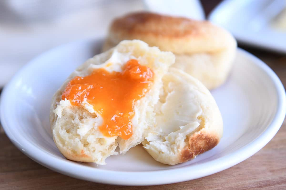 Fluffy Parker House Rolls