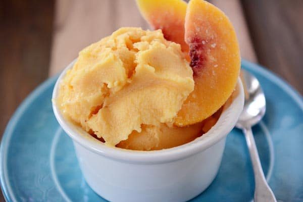Peach Frozen Yogurt