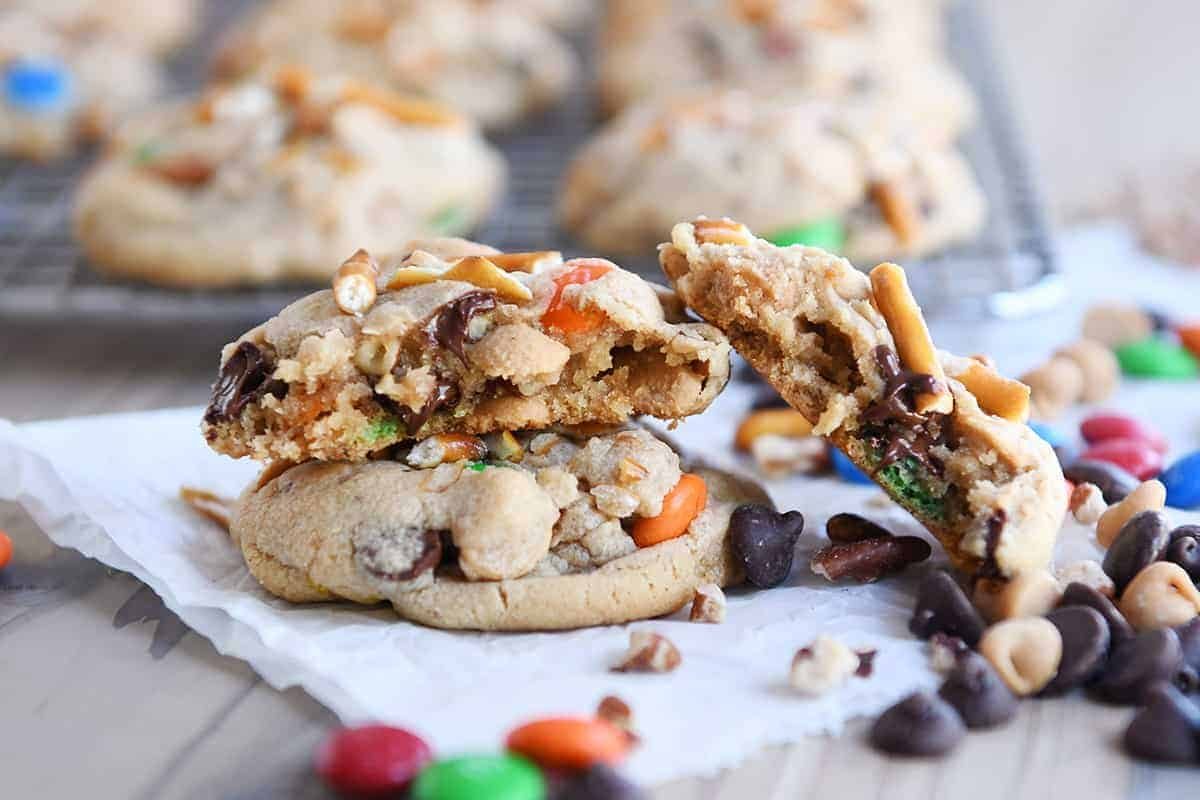 Peanut Butter Kitchen Sink Cookies