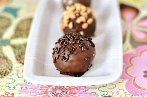 Peanut Butter Pretzel and Toffee Bonbons