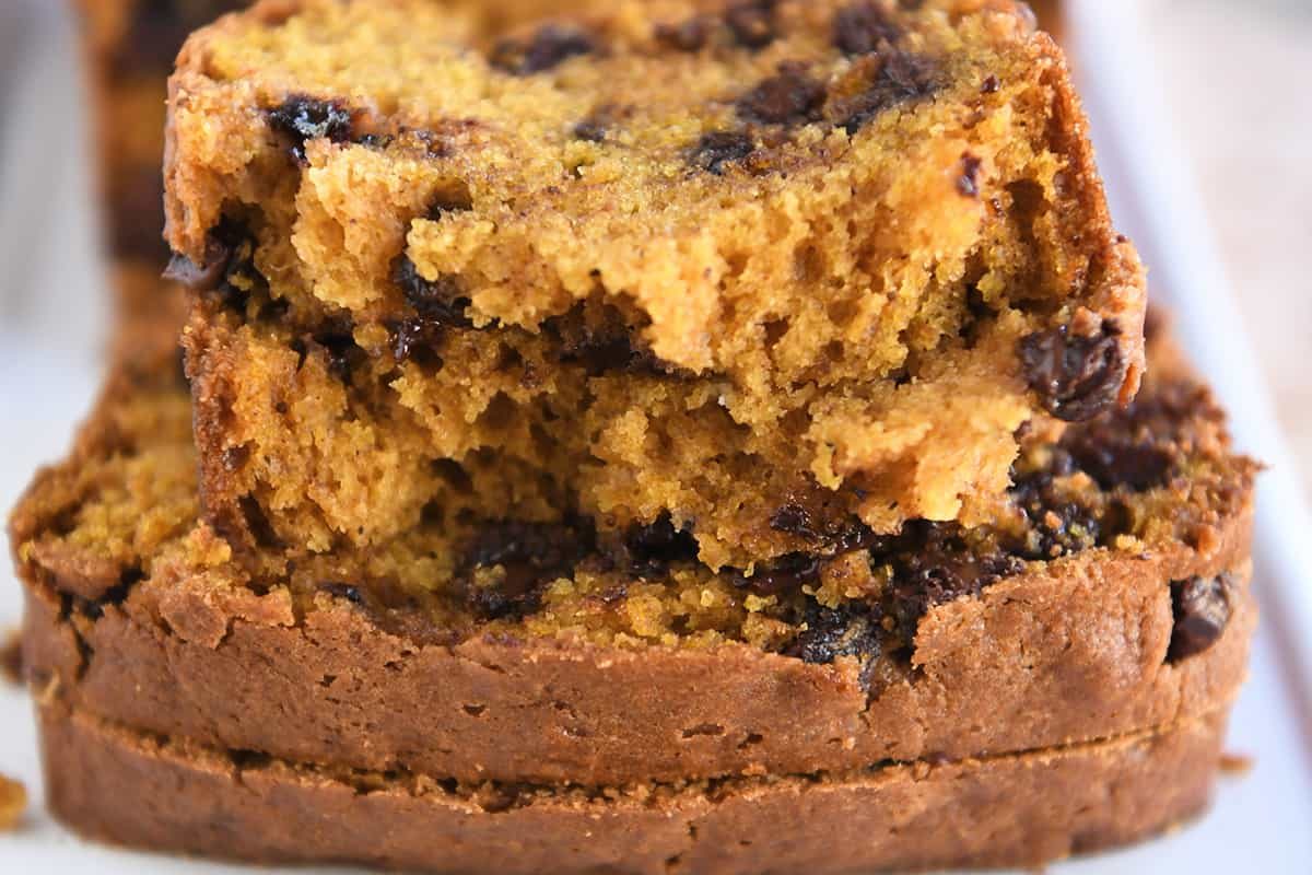 Perfect Pumpkin Chocolate Chip Bread