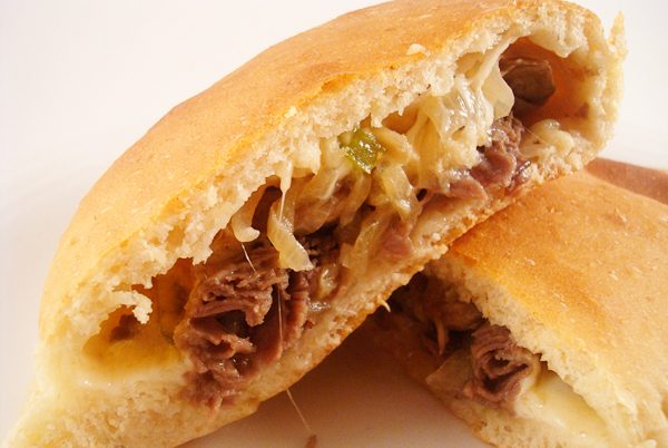 Philly Cheesesteak Calzone