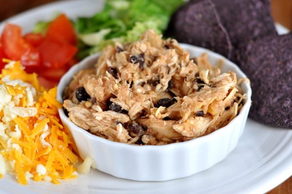 Pineapple Salsa Chicken {Slow Cooker}
