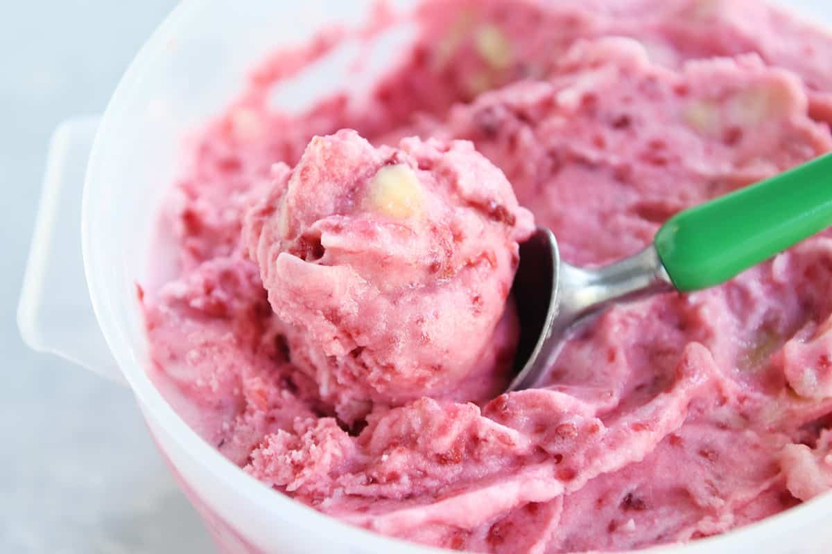 Pink Tropical Raspberry Sorbet