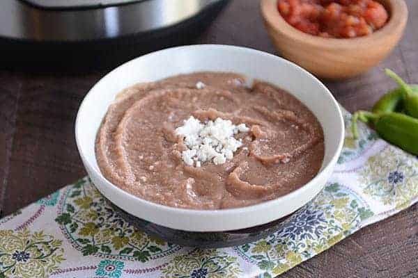 Pressure Cooker Refried Beans