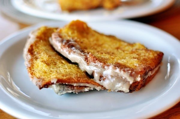 Pumpkin Cinnamon Pull-Apart Bread with Vanilla Glaze