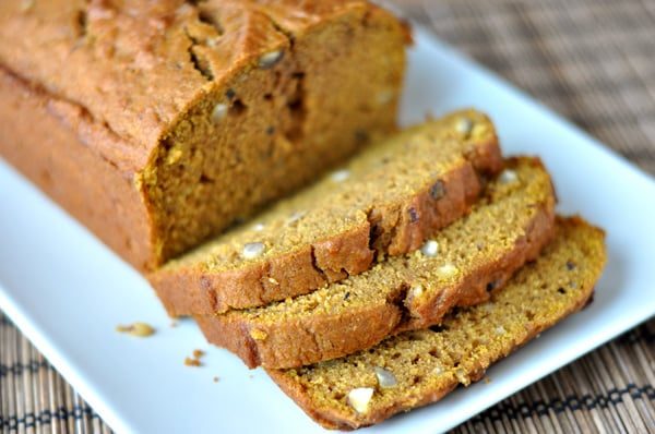 Pumpkin-Maple Hazelnut Bread