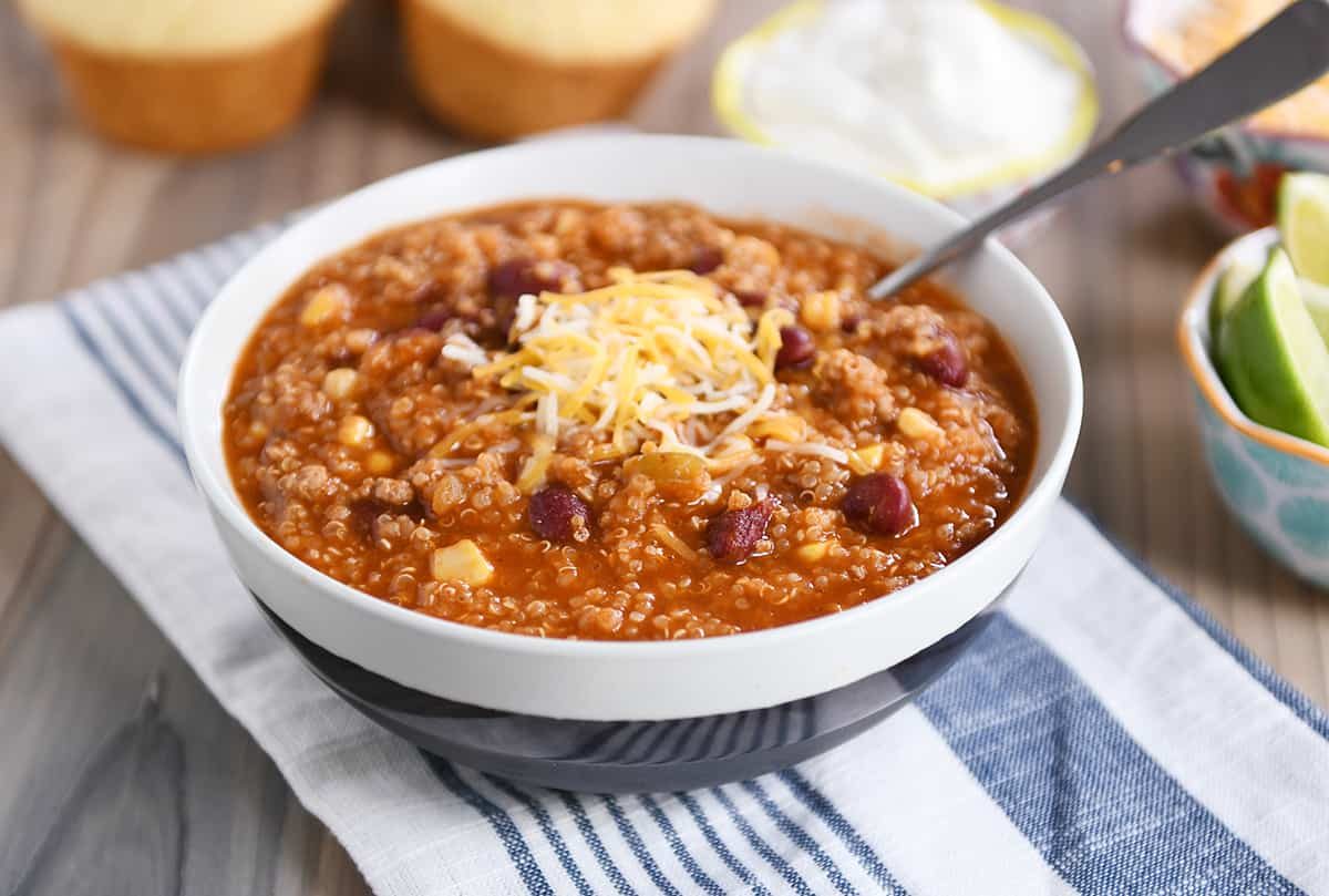 Quinoa Red Bean Chili