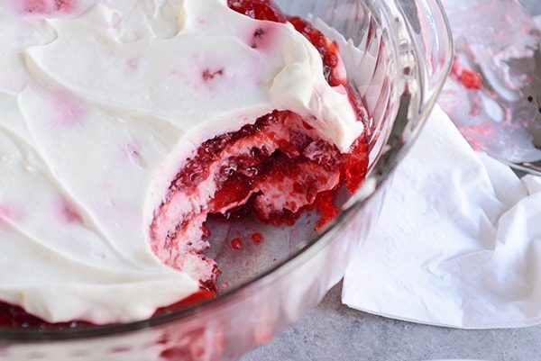 Raspberry Ribbon Salad