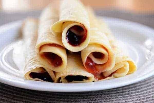 Rollup Blender Pancakes