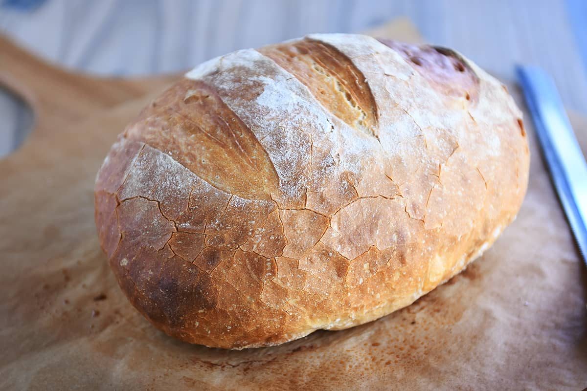Easy Rustic Crusty Bread