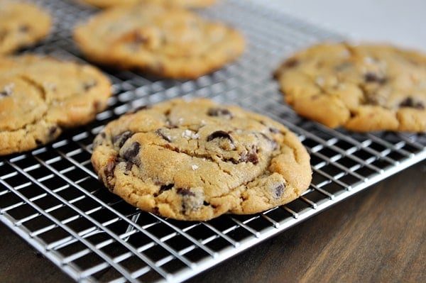 Salted Peanut Butter Cup Chocolate Chip Cookies