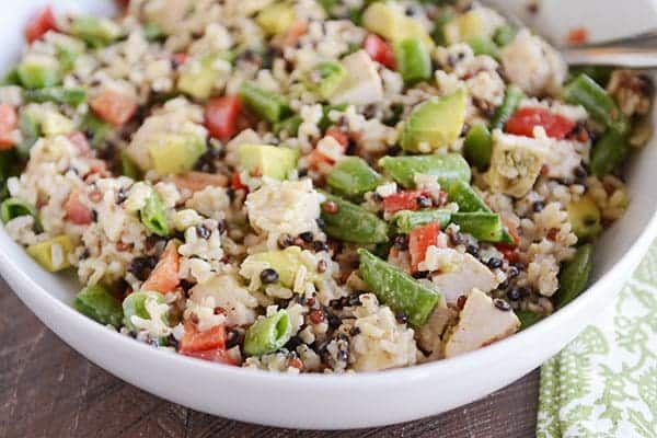 Santa Rosa Chicken and Wild Rice Salad