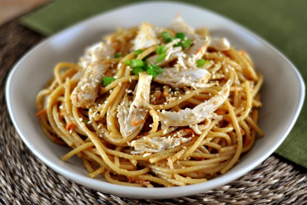 Sesame Noodles with Peanut Sauce