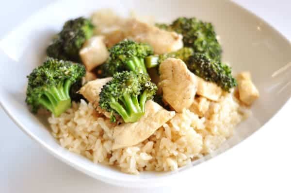 Simple Orange Chicken with Broccoli