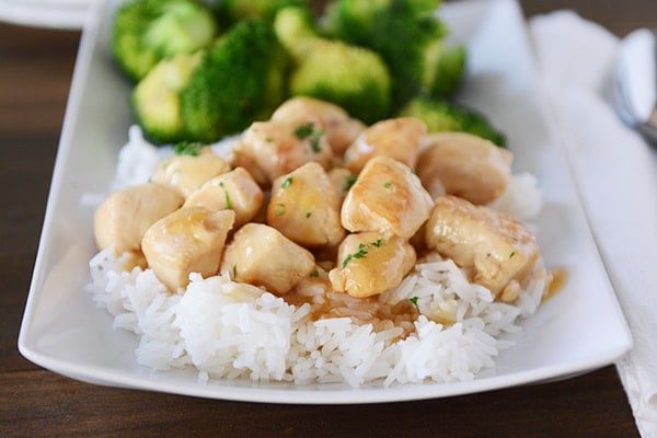 Skillet Lemon Glazed Chicken