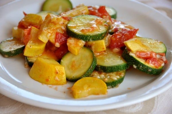 Skillet Squash Medley