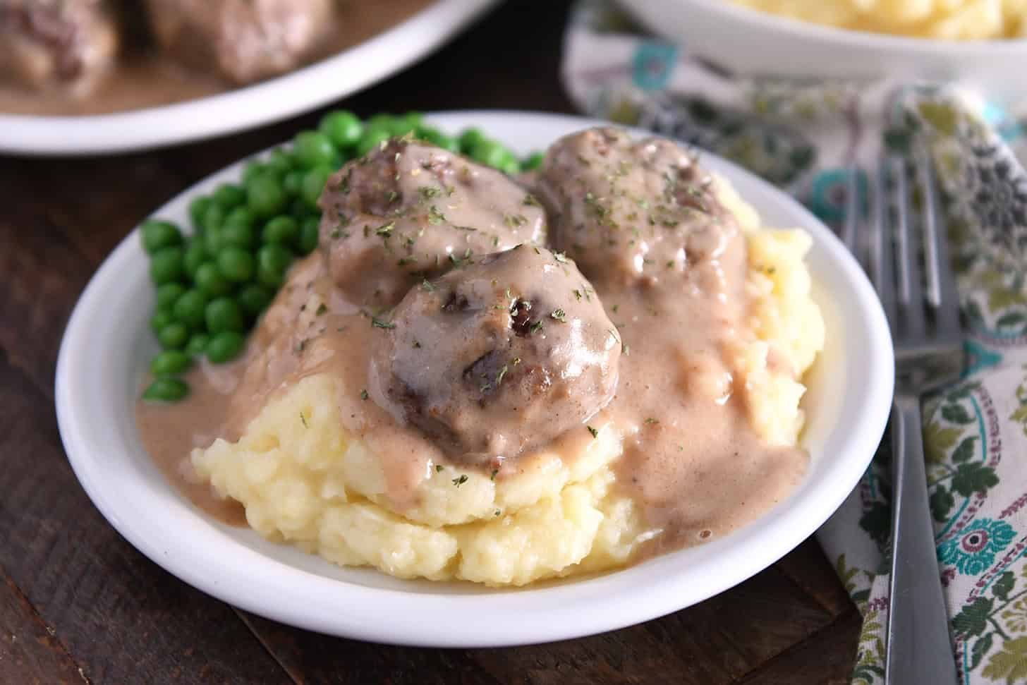 Skillet Swedish Meatballs