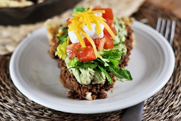 Skillet Taco Pie