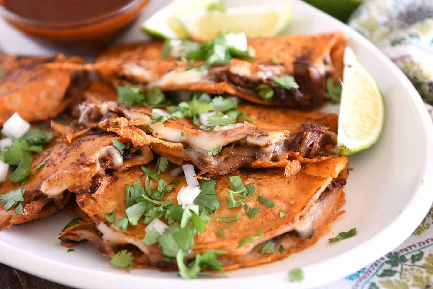 Slow Cooker Birria Tacos