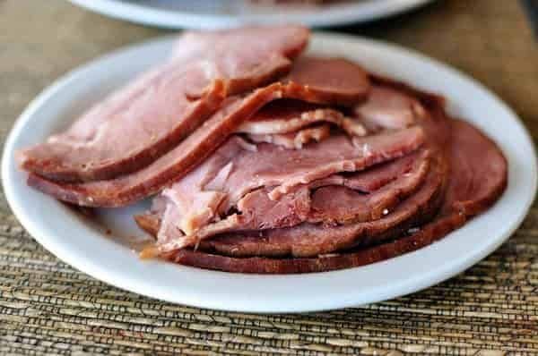 Slow Cooker Maple Brown Sugar Ham
