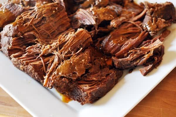 Slow Cooker Sweet and Spicy BBQ Pot Roast