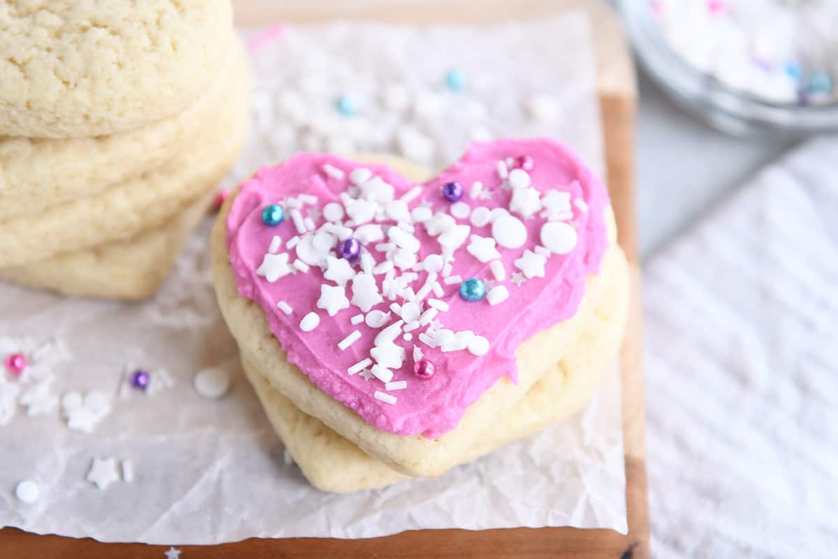 Soft Sour Cream Sugar Cookies