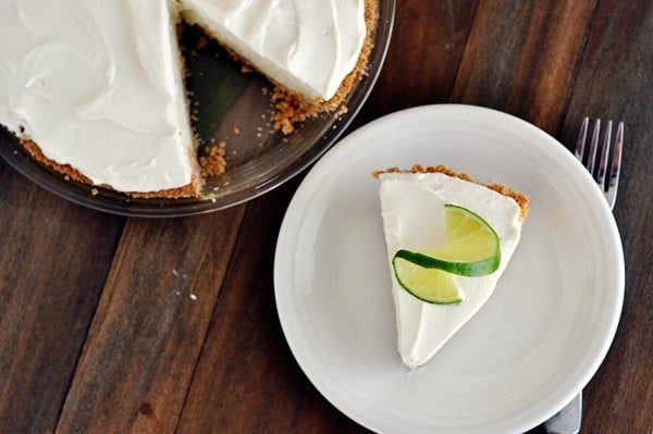 Sour Cream Lime Tart {Or Pie!}