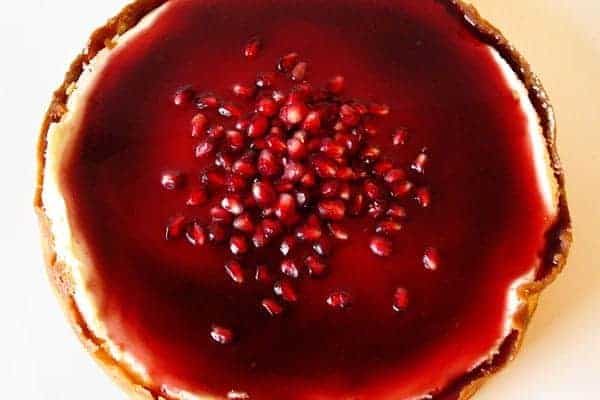 Pomegranate Cheesecake