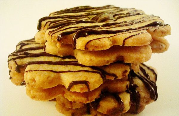 Caramel Shortbread Cookies