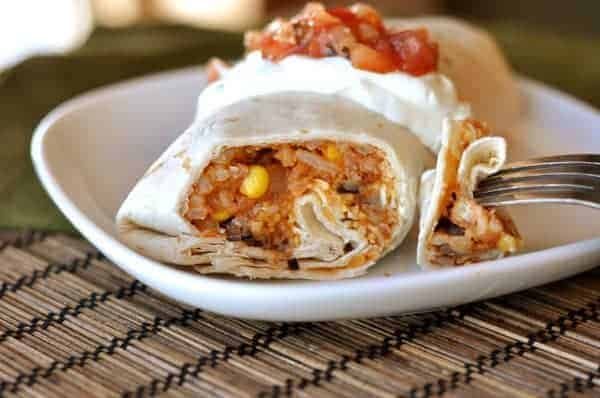 Super Bean Burritos